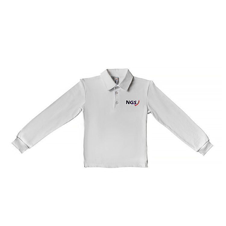 Long sleeve unisex polo shirt Long sleeve unisex polo shirt